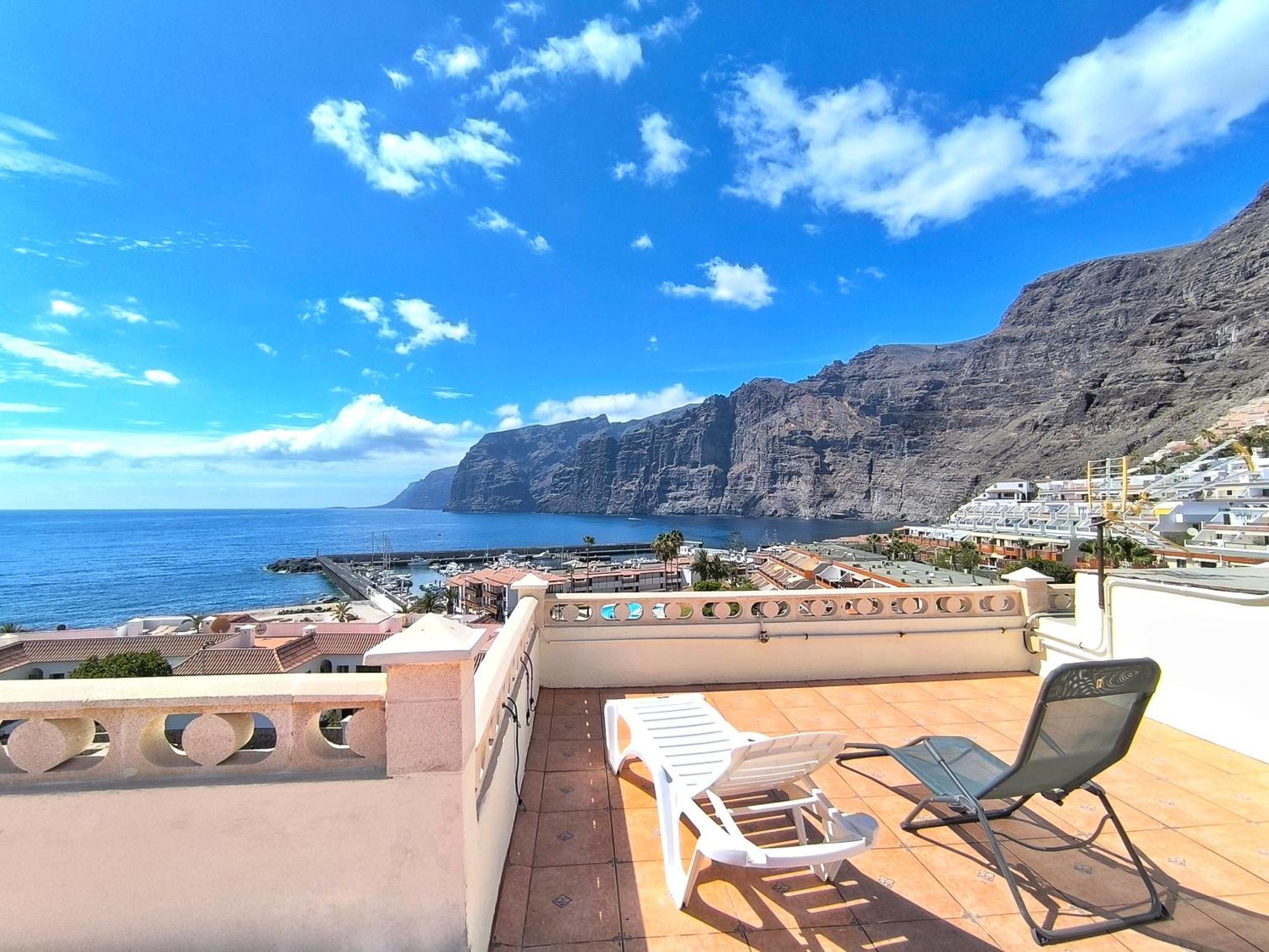 Amazing View Los Gigantes & La Gomera Apartment Acantilado de los Gigantes Екстериор снимка
