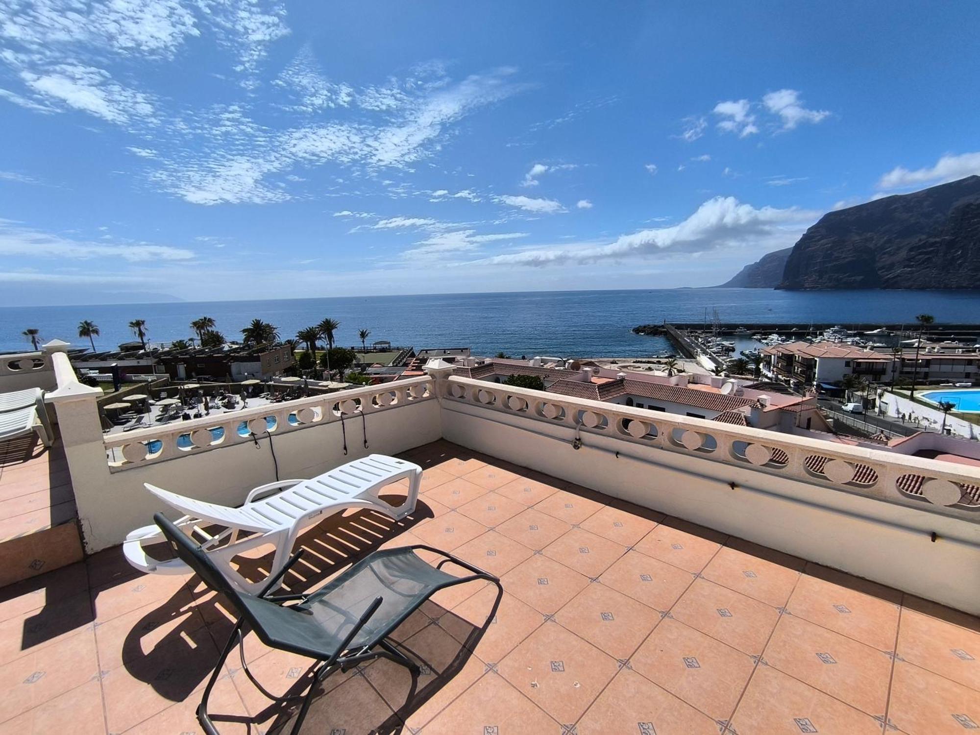 Amazing View Los Gigantes & La Gomera Apartment Acantilado de los Gigantes Екстериор снимка